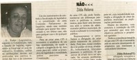 A Câmara deve instalar Comissão Processante ou CPI para apurar possíveis irregularidades?NÃO <<< Zilda Helena. Correio de Minas, Conselheiro Lafaiete, Polêmica & Debate, 31 mar. 2007, p.08.