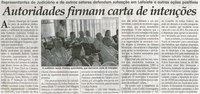 Autoridades firmam carta de intenções: representantes do poder judiciário e de outros setores defendem subseção em Lafaiete e outras ações positivas. Jornal Correio da Cidade, Conselheiro Lafaiete, 04 jun. 2011, p. 09