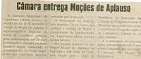 Câmara entrega Moções de Aplauso. Jornal Correio da Cidade, Conselheiro Lafaiete, 06 jan. 2007, 837ª ed., p. 17.