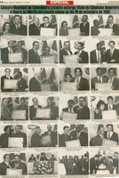 Câmara Municipal de Conselheiro Lafaiete outorga Título de Cidadania Honorária e Honra ao Mérito em sessão sollene no diia 19 de setembro de 2001. Folha Livre, Conselheiro Lafaiete 29 set. a 14 out. 2001, p. 12.