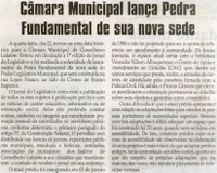 Câmara Municipal lança Pedra Fundamental de sua nova sede. Jornal Correio da Cidade, Conselheiro Lafaiete, 25 dez. 2010, p. 02.