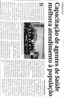 Capacitação de agentes de Saúde melhora atendimento à população. Jornal Correio da Cidade, Conselheiro Lafaiete de 22 a 27 de out. de 2023, 1702ª ed., Saúde, p. 27.