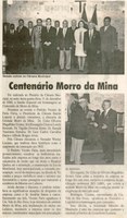 Centenário Morro da Mina. Jornal Expresso Cultural, Conselheiro Lafaiete,  dez. 2002, 3ª ed., s.p.