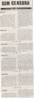 Flerte I; Pedrinho. Correio de Minas, Conselheiro Lafaiete, Sem Censura,  28 fev. 2014, p. 3