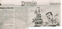  Começou o arranca-rabo. Jornal Correio da Cidade, Conselheiro Lafaiete, 14 a 20 nov. 2015, 1291ª ed., Caderno Opinião, p. 8