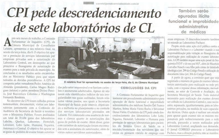 Laboratório Lavoisier Labcenter