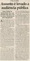 Crise na Saúde: assunto é levado a audiência pública: novo diretor da Maternidade São José  garantiu que, até o fim de junho, atendimento será normalizado. Jornal Correio da Cidade, Conselheiro Lafaiete, 09 mai. 2009, p. 05.