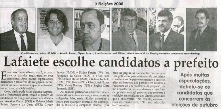 Eleições em Conselheiro Lafaiete (MG): Veja como foi a votação no 2º turno, Minas Gerais