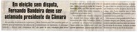 Em eleição sem disputa, Fernando Bandeira deve ser aclamado presidente da Câmara. Jornal Correio da Cidade, Conselheiro Lafaiete, 11 nov. 2017 a 17 nov. 2017, 1395ª ed., Caderno Política, p 6.