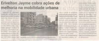 Erivelton Jayme cobra ações de melhoria na mobilidade urbana. Jornal Correio da Cidade, Conselheiro Lafaiete, 29 de jun. a 05 de jul. 2024, 1737ª ed., Política, p. 2.
