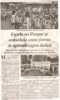 Escola no Parque de consolida como forma de aprendizagem lúdica. Jornal Correio da Cidade, Conselheiro Lafaiete, 07 out. 2017 a 13 out. 2017, 1390ª ed., Caderno Especial, p C3.