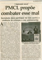 Exploração sexual PMCL propõe combater esse mal: sociedade deve participar da luta contra a violência às crianças e aos adolescentes. Jornal Correio da Cidade, Conselheiro Lafaiete, 20 mai. 2006, 804ª ed., p. 11. 