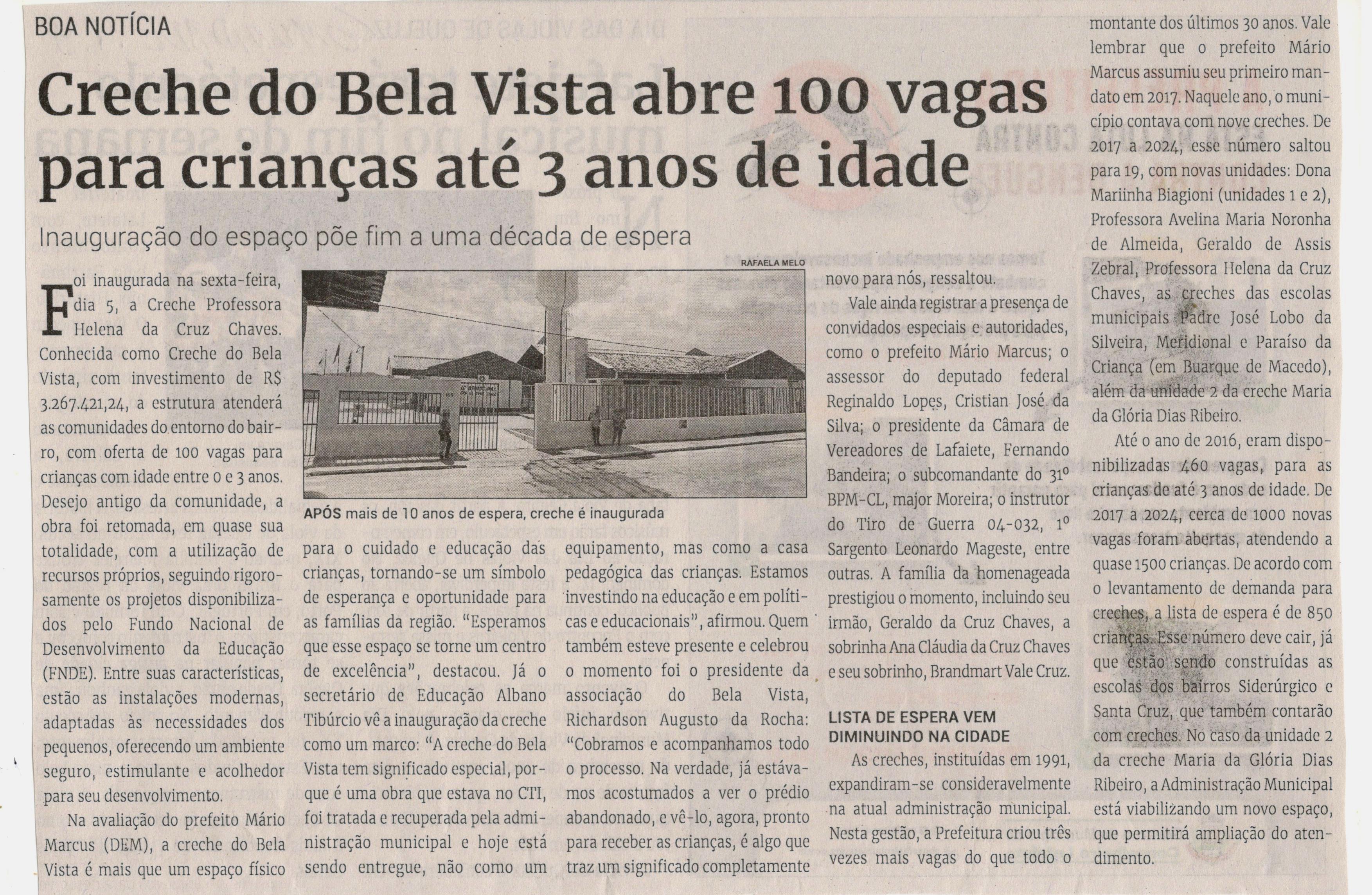 Giuseppe Laporte filia-se ao Podemos e oficializa pré-candidatura à PMCL. Jornal Correio da Cidade, Conselheiro Lafaiete de 13 a 19 de abr. de 2024, 1726ª ed., Política, p. 04.