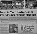 Lafaiete Moto Rock encanta multidões e é sucesso absoluto. Jornal Correio da Cidade, Conselheiro Lafaiete de 09 a 15 de set. de 2023, 1696ª ed., Esporte, p. 34.