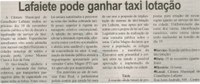  Lafaiete pode ganhar taxi lotação. Correio de Minas, Conselheiro Lafaiete,  15 nov. 2014. p. 3.