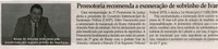 Promotoria recomenda a exoneração de sobrinho de Ivar. Jornal Correio da Cidade, Conselheiro Lafaiete, 02 a 08 jul. 2016, Caderno Política, p. 6.