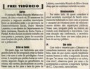 Que coisa. Jornal Correio da Cidade, 23 fev. 2019 a 01 mar. 2019. 1462ª ed., Caderno Opinião: Frei Tibúrcio, p. 2.
