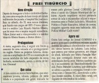 Que coisa. Jornal Correio da Cidade, 30 mar. 2019 a 05 abr. 2019. 1467ª ed., Caderno Opinião: Frei Tibúrcio, p. 8.