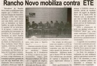 Rancho Novo mobiliza contra ETE. Correio de Minas, Conselheiro Lafaiete, 24 ago. 2013, p. 03.
