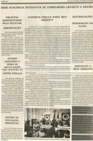 Rede Ecológica interativa de Conselheiro Lafaiete e Região. Informativo Ecológicodo Dep. José Milton, [01 jun. 2001], s.n. , p. 05.