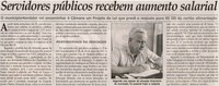 Servidores públicos recebem aumento salarial: o município também vai encaminhar à Câmara um Projeto de Lei que prevê o reajuste para R$125 do cartão alimentação. Jornal Correio da Cidade, Conselheiro Lafaiete, 01 jun. 2013, p. 06.