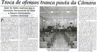 Tensão na Câmara sessão vira caso de polícia:  Zezé do Salão explicou que a Comissão Permanente de Ética e Decoro Parlamentar recebeu denúncia. Jornal Correio da Cidade, Conselheiro Lafaiete,10 jun. 2012, p. 02.