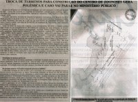 Troca de terrenos para construção do centro de zoonoses gera polêmica e caso vai parar no Ministério Público, Jornal Gazeta, Conselheiro Lafaiete, 30 jul. 2016, Ccaderno Gerais, p. 02.