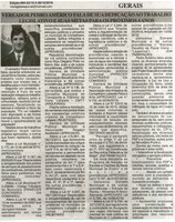 Vereador Pedro Américo fala de sua dedicação ao trabalho legislativo e suas  metas para os próximos anos. Jornal Gazeta, Conselheiro Lafaiete, 22 a 28 out. 2016,, 894ª ed., Caderno Gerais , p. 4.