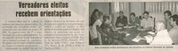 Vereadores eleitos recebem orientações. Jornal Correio da Cidade, Conselheiro Lafaiete, 22 nov. 2008, p. 02.