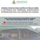 CÂMARA CONVIDA PARA AUDIÊNCIA PÚBLICA CÂMARA CONVIDA PARA AUDIÊNCIA PÚBLICA