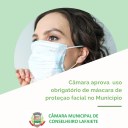 CÂMARA APROVA USO OBRIGATÓRIO DE MÁSCARA NO MUNICÍPIO CÂMARA APROVA USO OBRIGATÓRIO DE MÁSCARA NO MUNICÍPIO