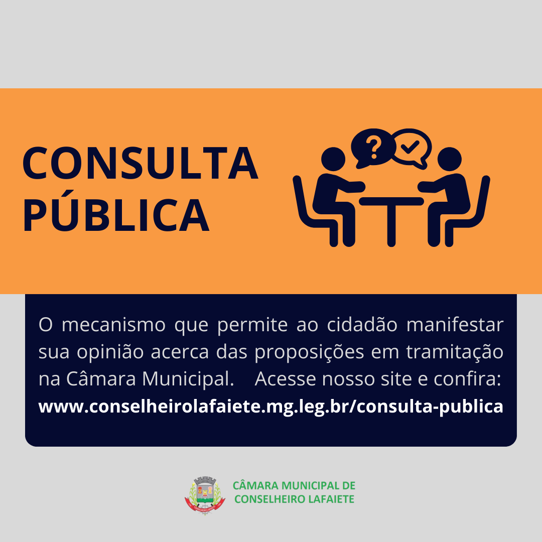 CONSULTA PÚBLICA
